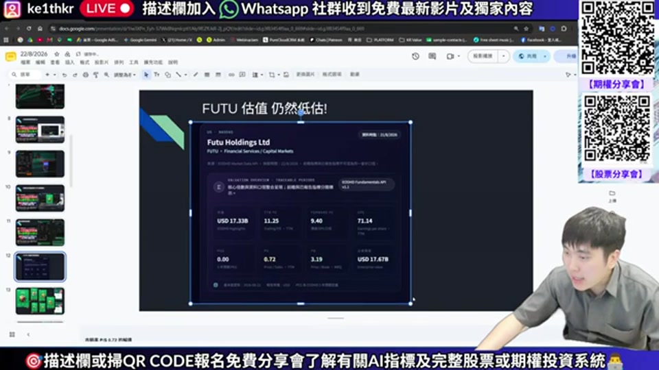 富途估值數據