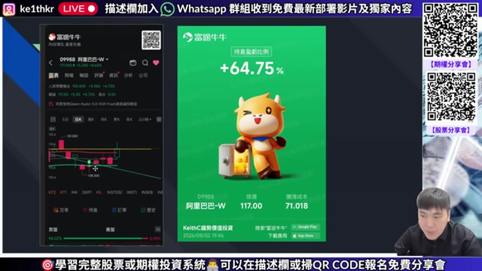 阿里巴巴持倉截圖