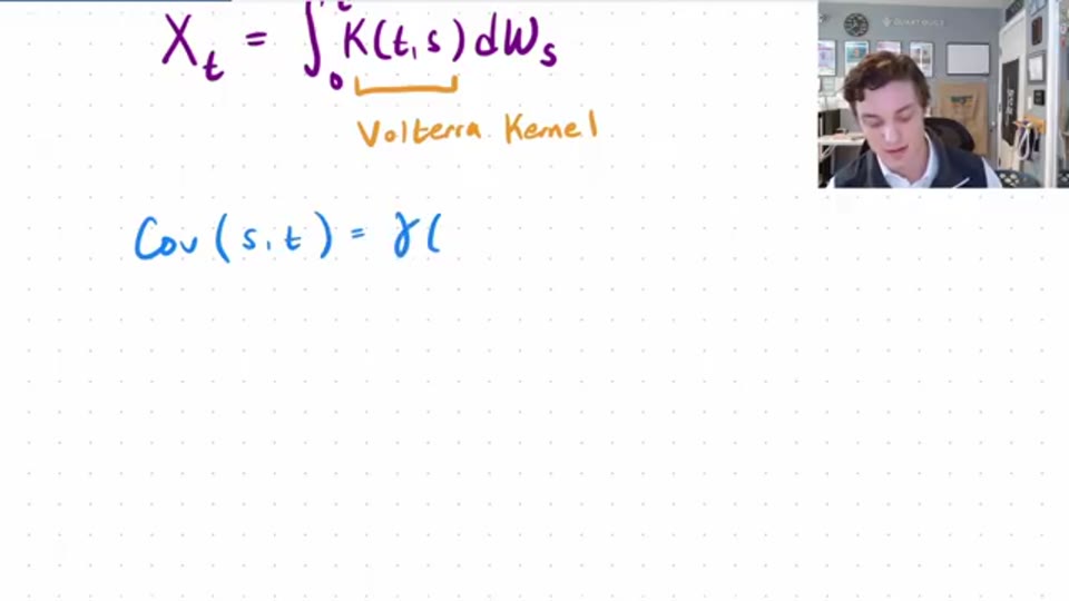 Volterra 過程:協方差結構推導、離散化與 Python 模擬|Quant Math 第 10 講筆記